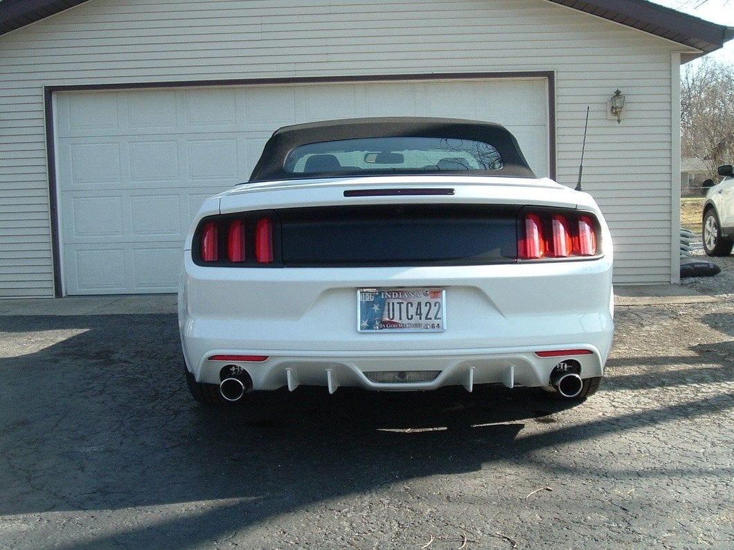 MMD Rear Diffuser Fins (15-17 Mustang Non-Premium)
