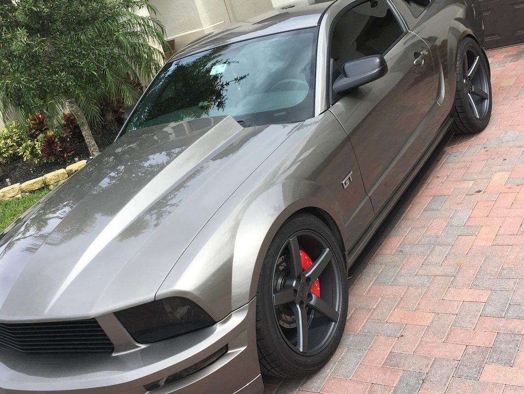 MMD 551C Charcoal Wheel; Rear Only; 20x10; 45mm Offset (05-09 Mustang)