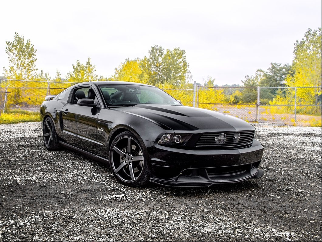 MMD 551C Charcoal Wheel; Rear Only; 20x10; 45mm Offset (15-23 Mustang GT, EcoBoost, V6)