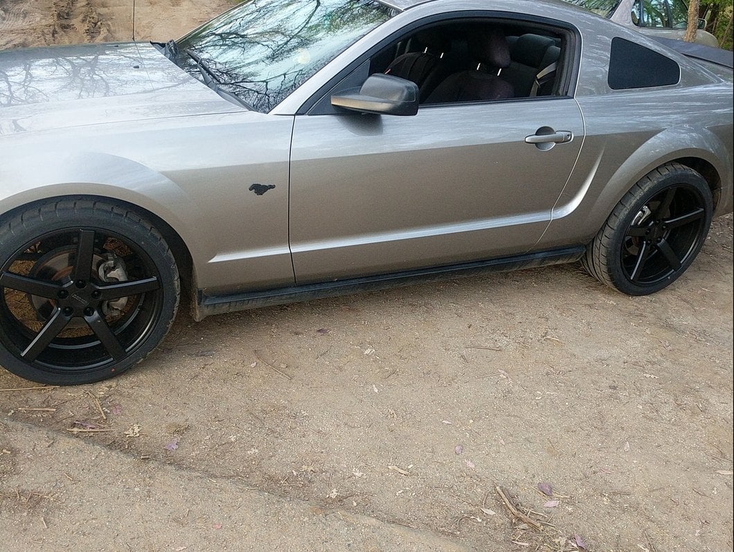 MMD 551C Matte Black Wheel; 20x8.5; 35mm Offset (05-09 Mustang)