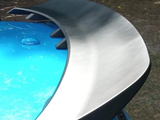 MMD Rear Spoiler; Matte Black (15-23 Mustang Fastback)