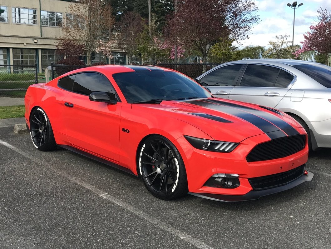 MMD GT350 Style Chin Spoiler (15-17 Mustang GT, EcoBoost, V6)