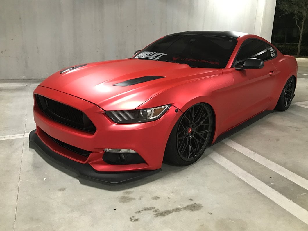 MMD GT350 Style Chin Spoiler (15-17 Mustang GT, EcoBoost, V6)