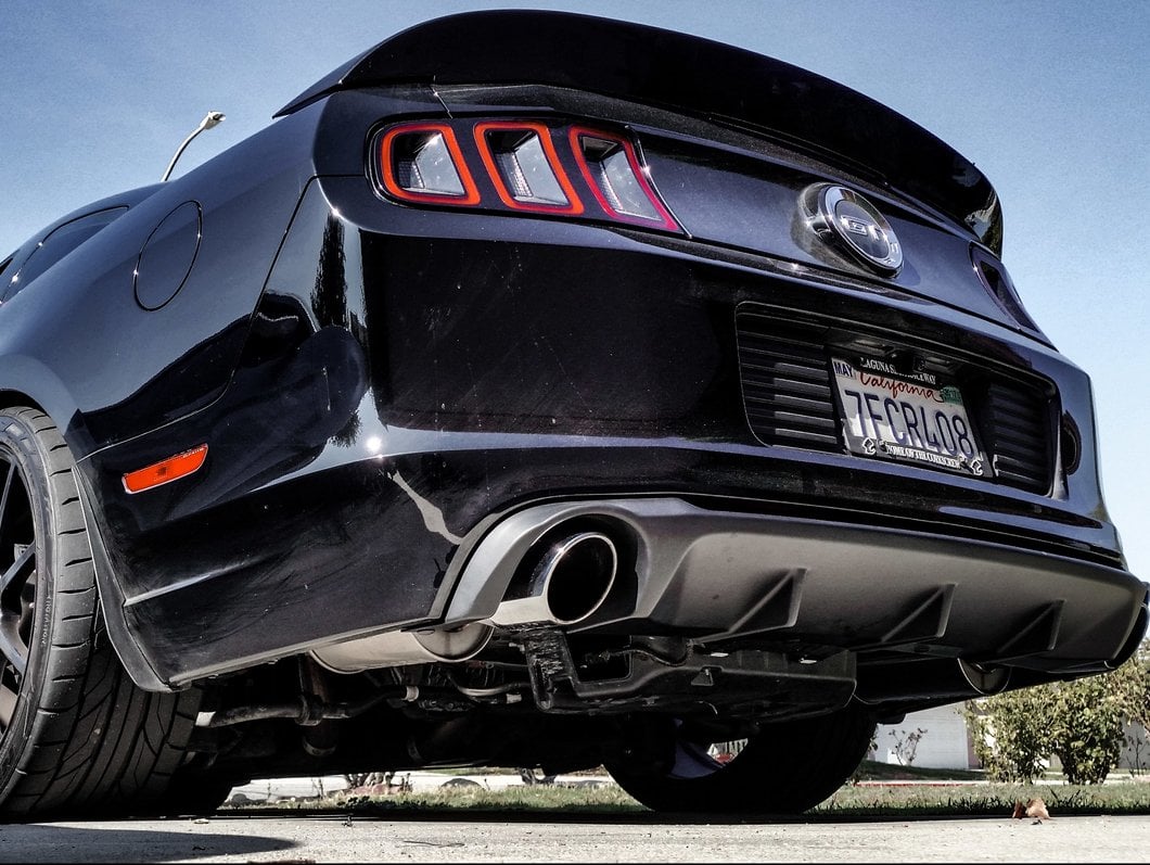 MMD by FOOSE Rear Valance Diffuser (13-14 Mustang GT, V6)