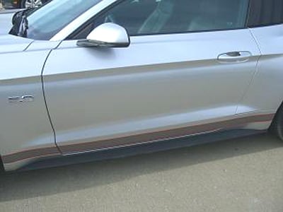 MMD by FOOSE Rocker Stripes (15-17 Mustang)