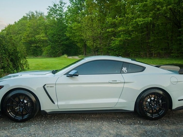 MMD Roof Spoiler; Matte Black (15-23 Mustang Fastback)