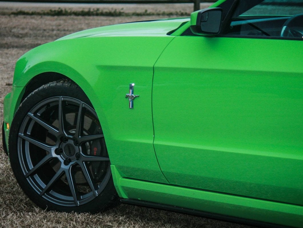 MMD Zeven Charcoal Wheel; 20x8.5; 35mm Offset (10-14 Mustang)