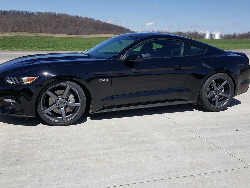 MMD 551C Charcoal Wheel; 20x8.5; 35mm Offset (15-23 Mustang GT, EcoBoost, V6)