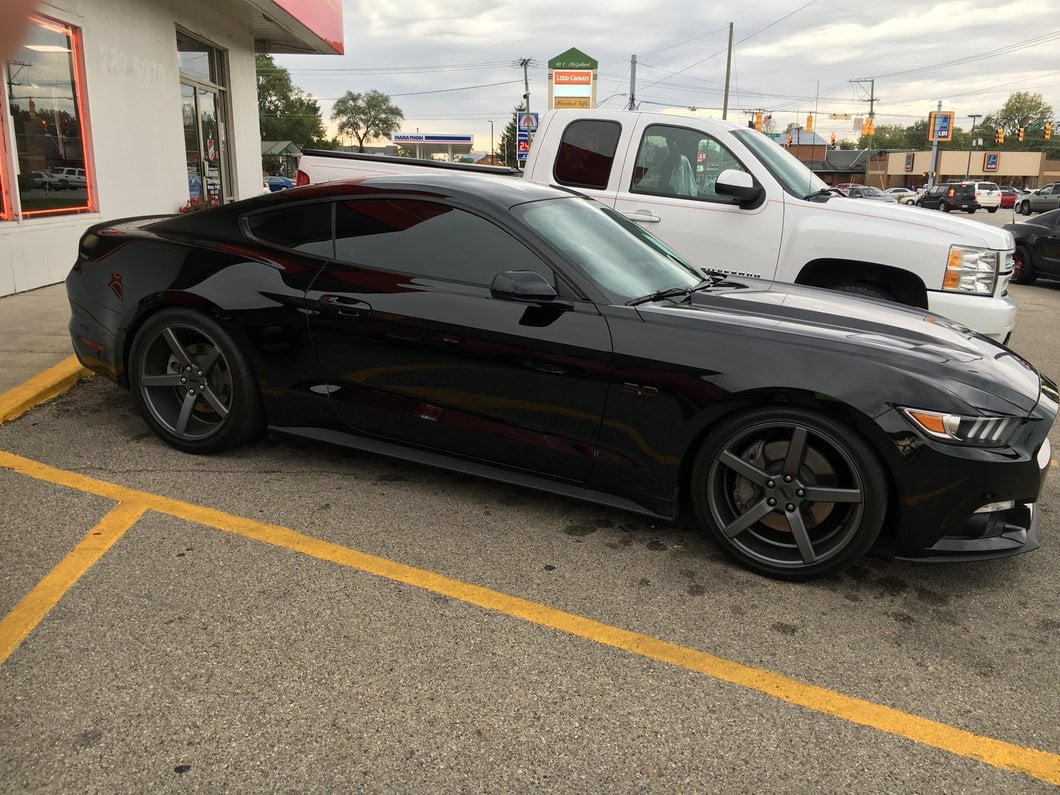 MMD 551C Charcoal Wheel; 20x8.5; 35mm Offset (15-23 Mustang GT, EcoBoost, V6)