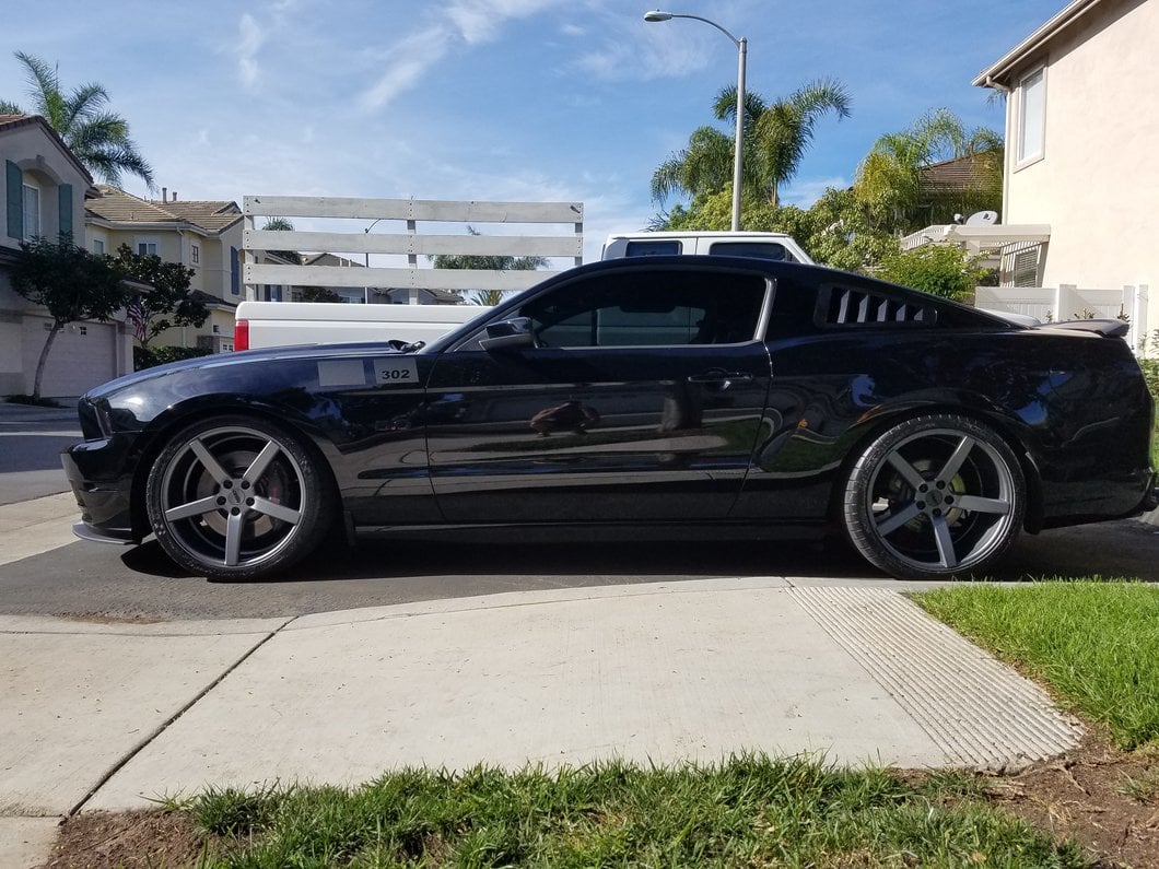 MMD 551C Charcoal Wheel; 20x8.5; 35mm Offset (10-14 Mustang)