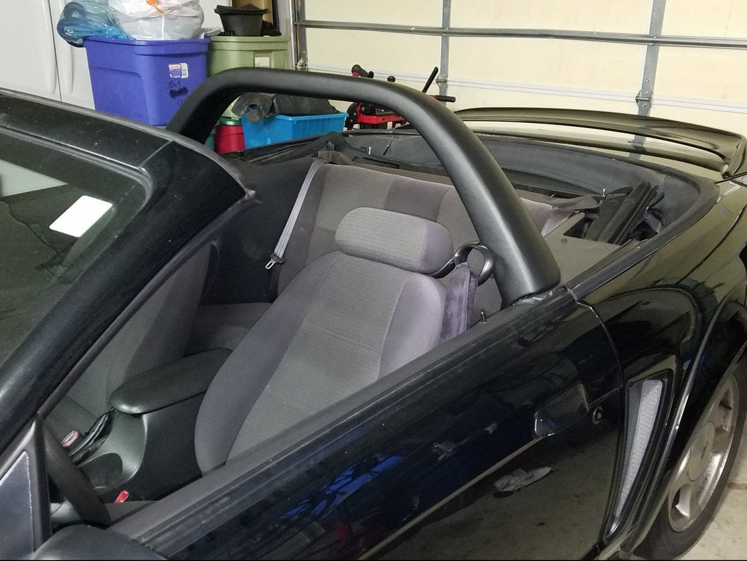 MMD Styling Bar; Charcoal (99-04 Mustang Convertible)