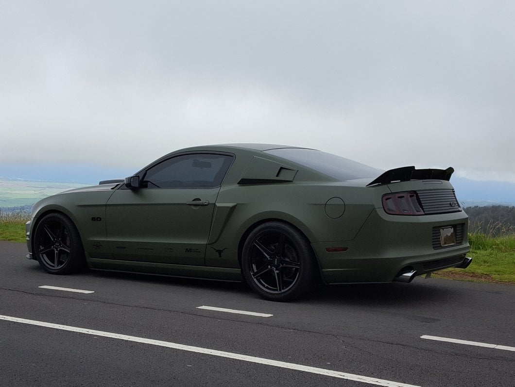 MMD Downforce Aluminum Rear Spoiler (10-14 Mustang)