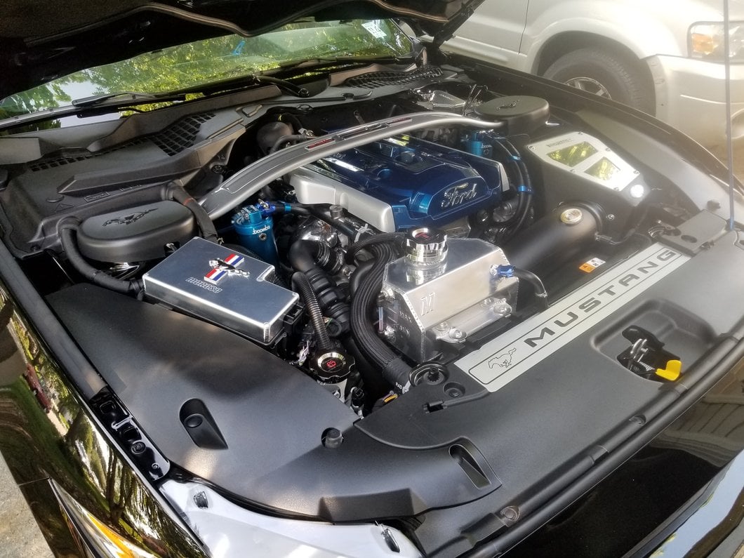 MMD Radiator Extension Covers (15-17 Mustang GT, EcoBoost, V6)