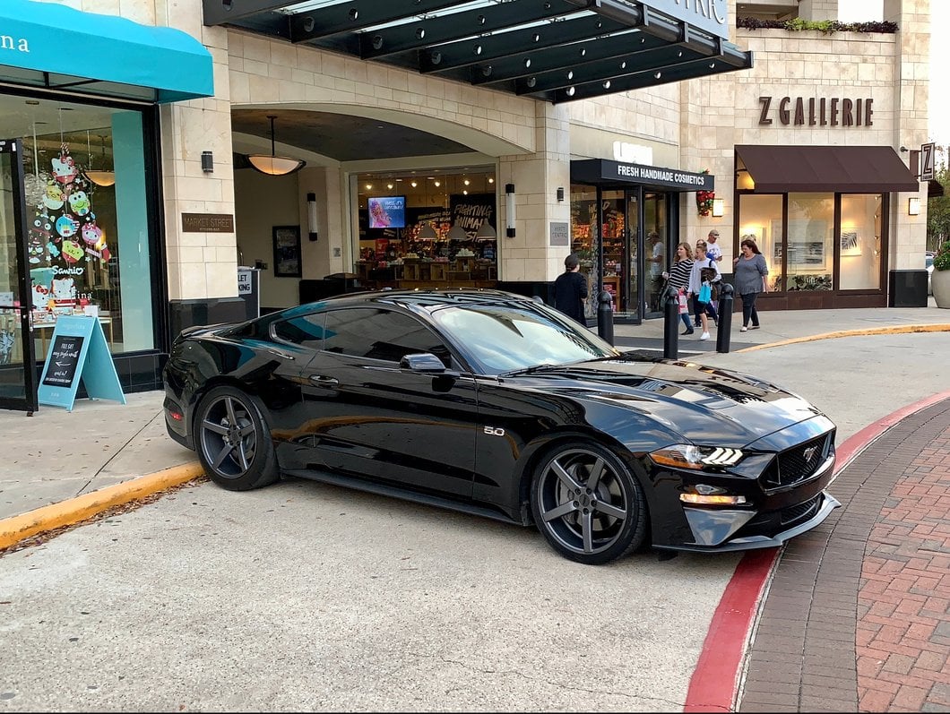 MMD 551C Charcoal Wheel; Rear Only; 20x10; 45mm Offset (15-23 Mustang GT, EcoBoost, V6)