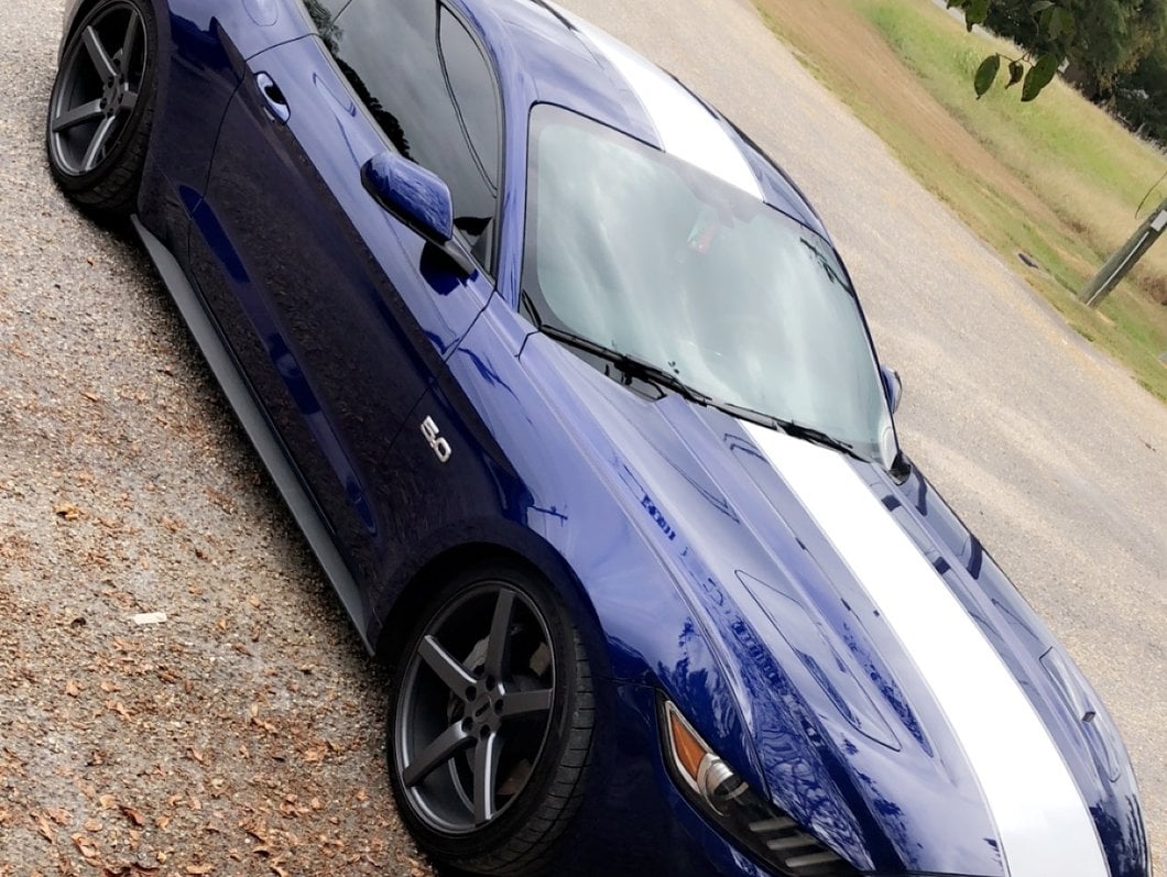 MMD 551C Charcoal Wheel; Rear Only; 20x10; 45mm Offset (15-23 Mustang GT, EcoBoost, V6)