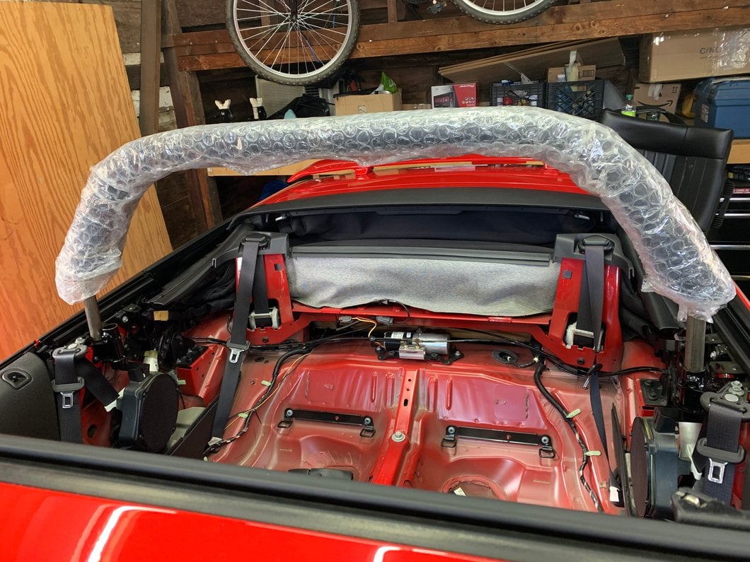 MMD Styling Bar; Charcoal (05-09 Mustang Convertible)