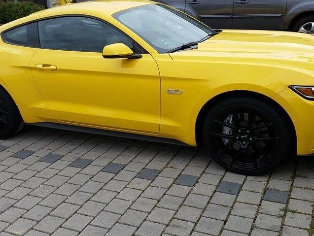 MMD Zeven Gloss Black Wheel; Rear Only; 20x10; 45mm Offset (15-23 Mustang GT, EcoBoost, V6)