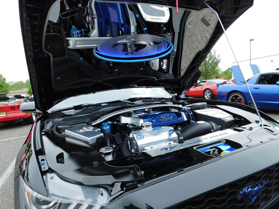 MMD Radiator Extension Covers (15-17 Mustang GT, EcoBoost, V6)