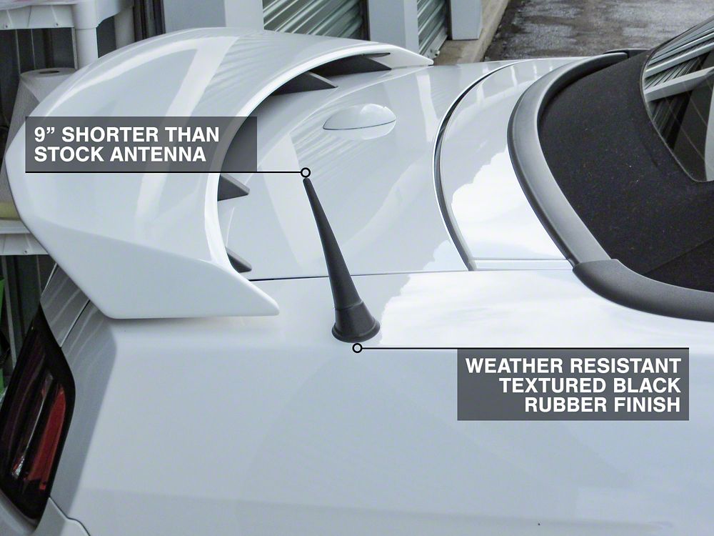 MMD Short Antenna; 5-Inch (10-14 Mustang)