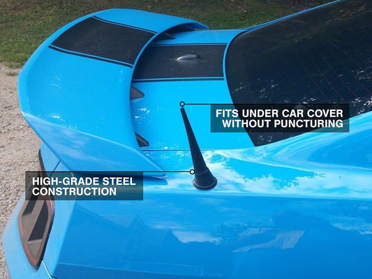 MMD Short Antenna; 5-Inch (10-14 Mustang)