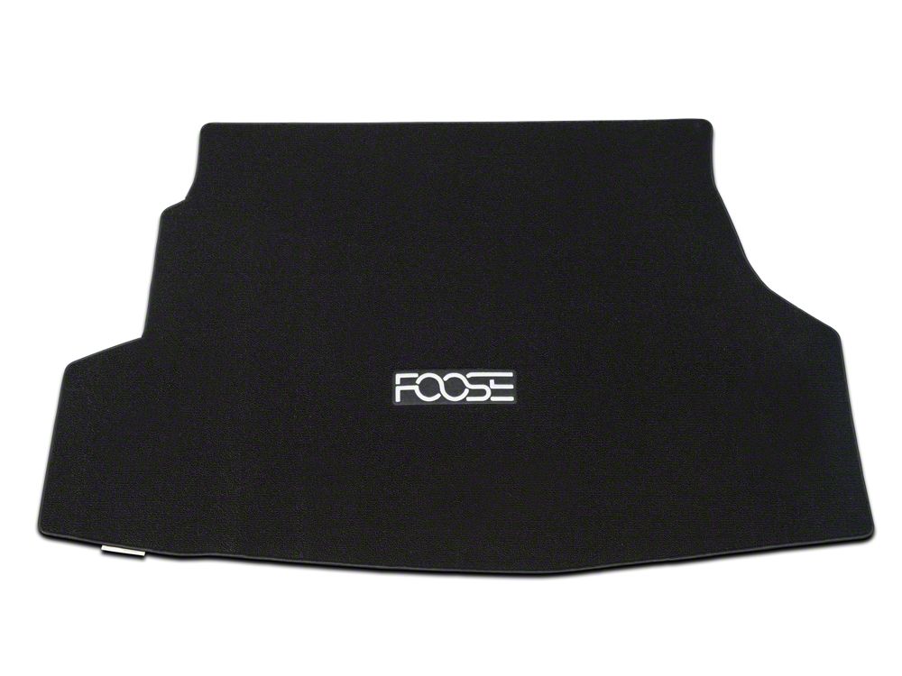 MMD by FOOSE Trunk Mat with FOOSE Logo; Black (13-14 Mustang)
