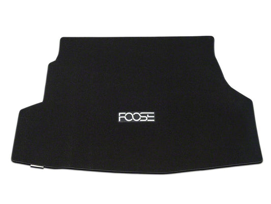 MMD by FOOSE Trunk Mat with FOOSE Logo; Black (13-14 Mustang)