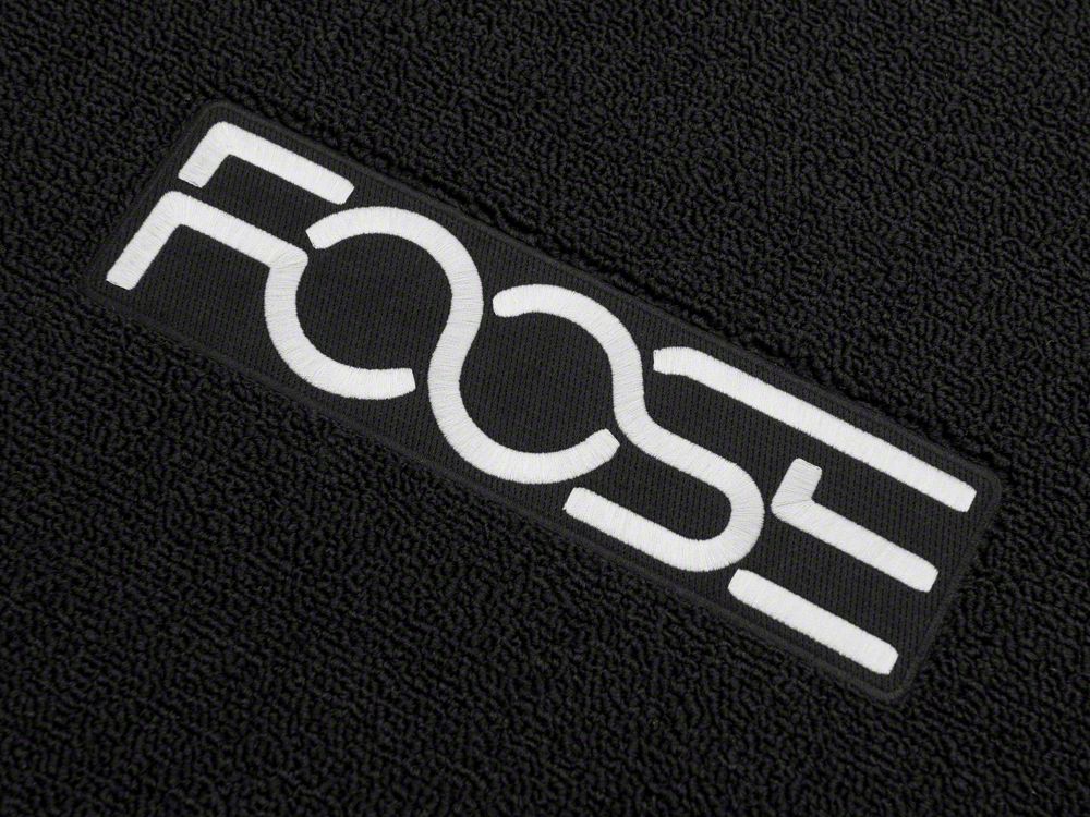 MMD by FOOSE Trunk Mat with FOOSE Logo; Black (10-12 Mustang)