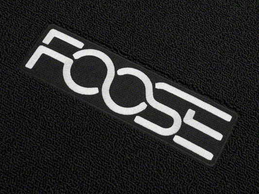 MMD by FOOSE Trunk Mat with FOOSE Logo; Black (10-12 Mustang)
