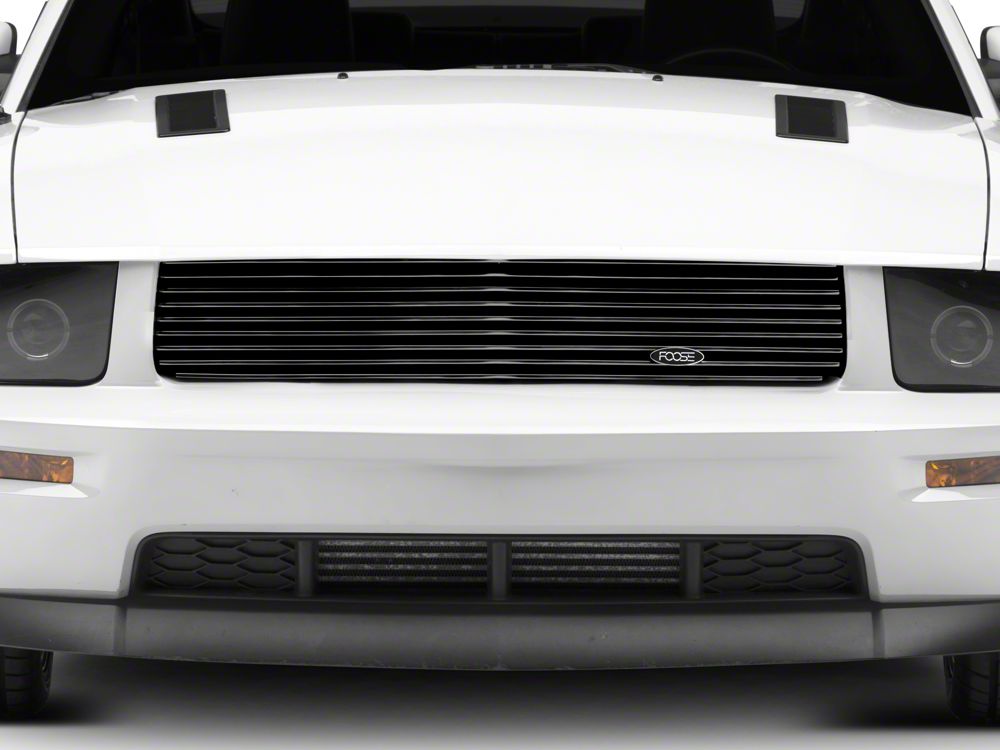 MMD by FOOSE Billet Upper Replacement Grille; Black (05-09 Mustang GT)