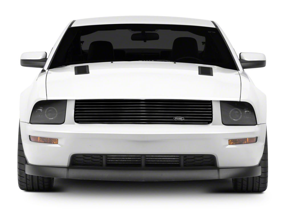 MMD by FOOSE Billet Upper Replacement Grille; Black (05-09 Mustang GT)