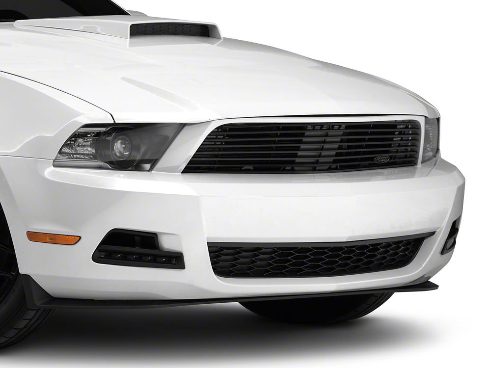 MMD by FOOSE Billet Upper Replacement Grille; Black (10-12 Mustang V6)