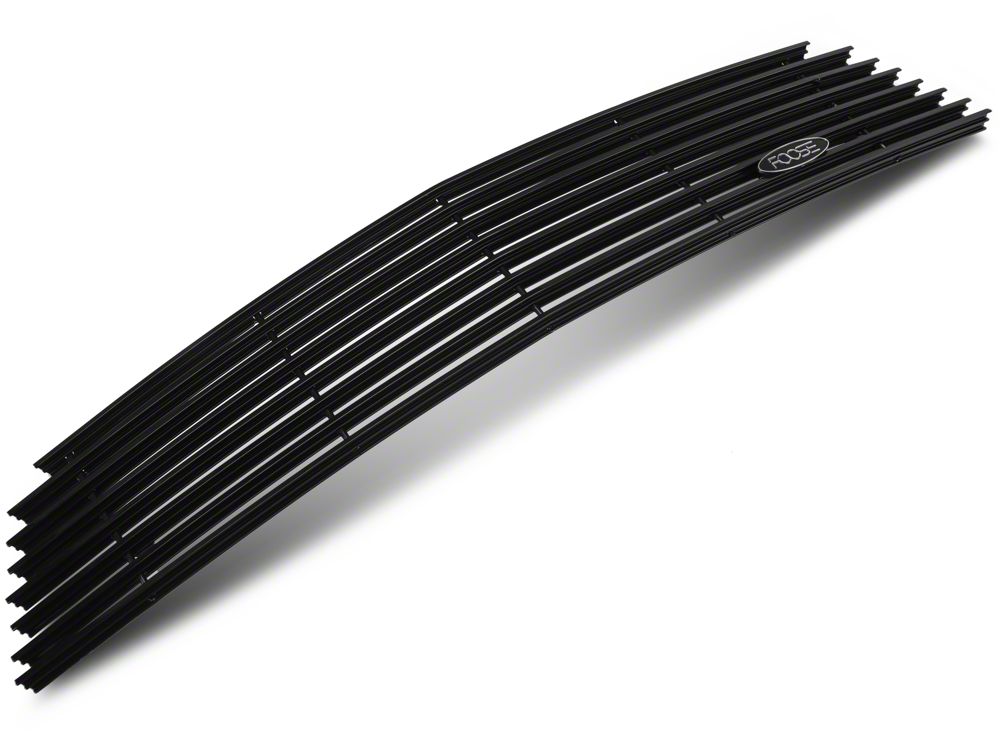 MMD by FOOSE Billet Upper Replacement Grille; Black (10-12 Mustang V6)