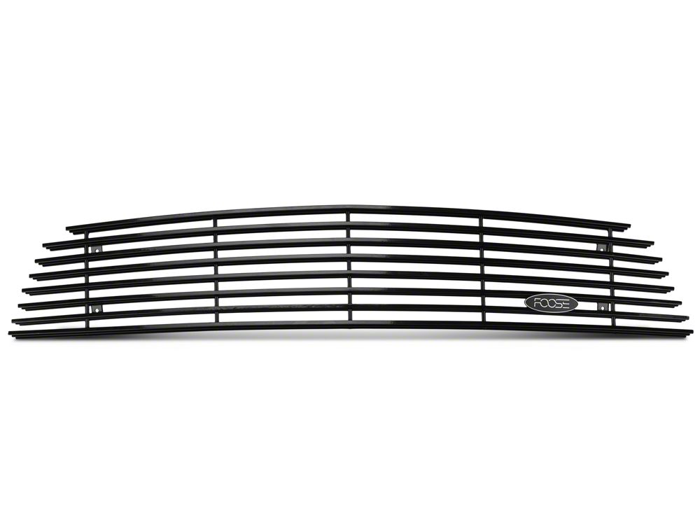 MMD by FOOSE Billet Upper Replacement Grille; Black (10-12 Mustang V6)