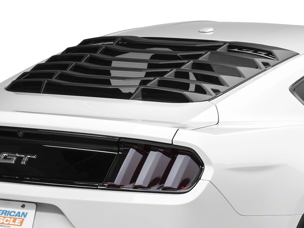 MMD ABS Rear Window Louvers (15-25 Mustang Fastback)