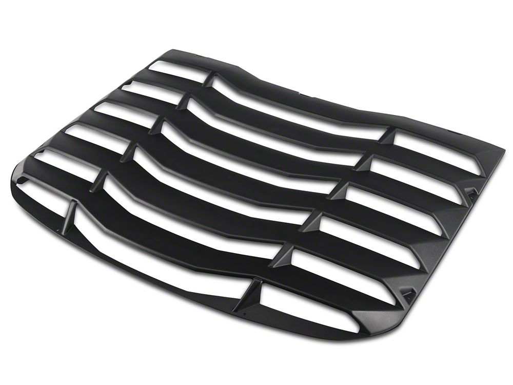 MMD ABS Rear Window Louvers (15-25 Mustang Fastback)