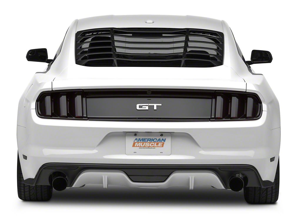 MMD ABS Rear Window Louvers (15-25 Mustang Fastback)