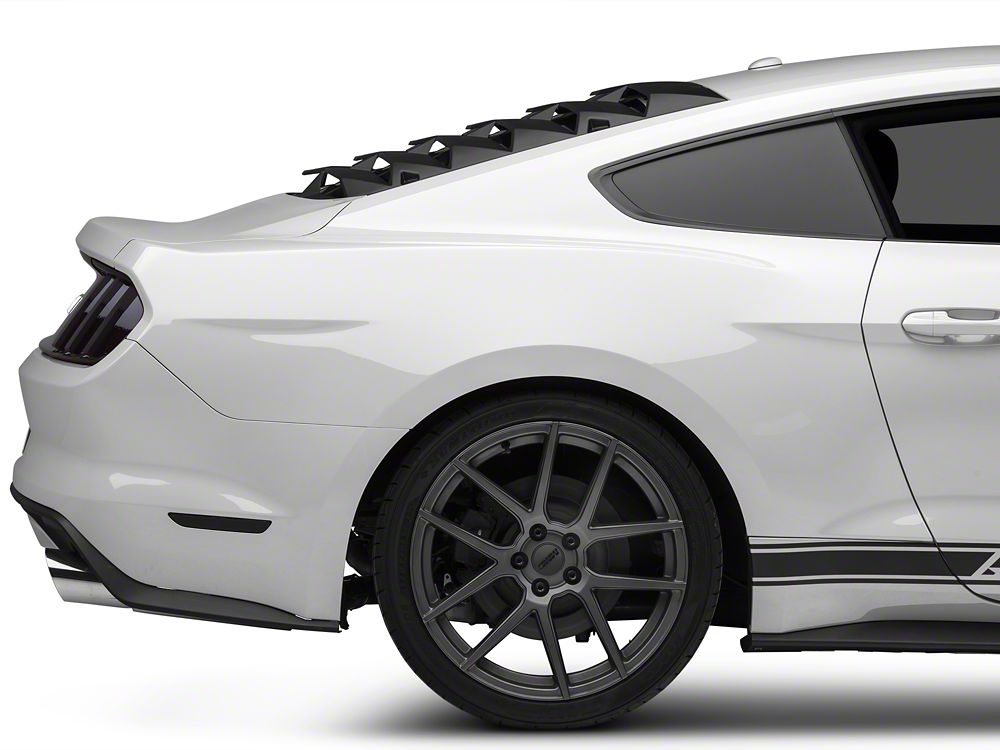 MMD ABS Rear Window Louvers (15-25 Mustang Fastback)