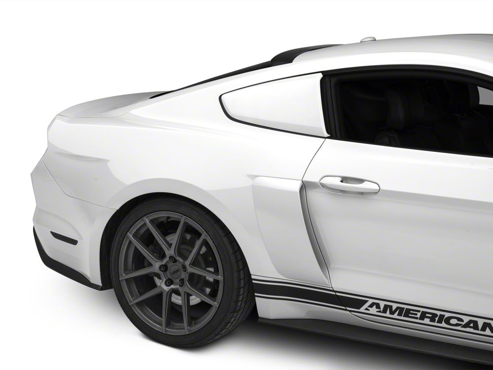 MMD Roof Spoiler; Matte Black (15-23 Mustang Fastback)