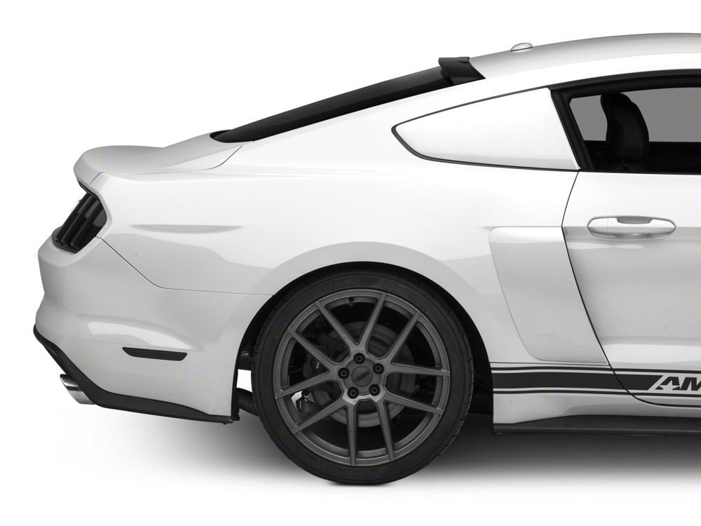 MMD Roof Spoiler; Matte Black (15-23 Mustang Fastback)