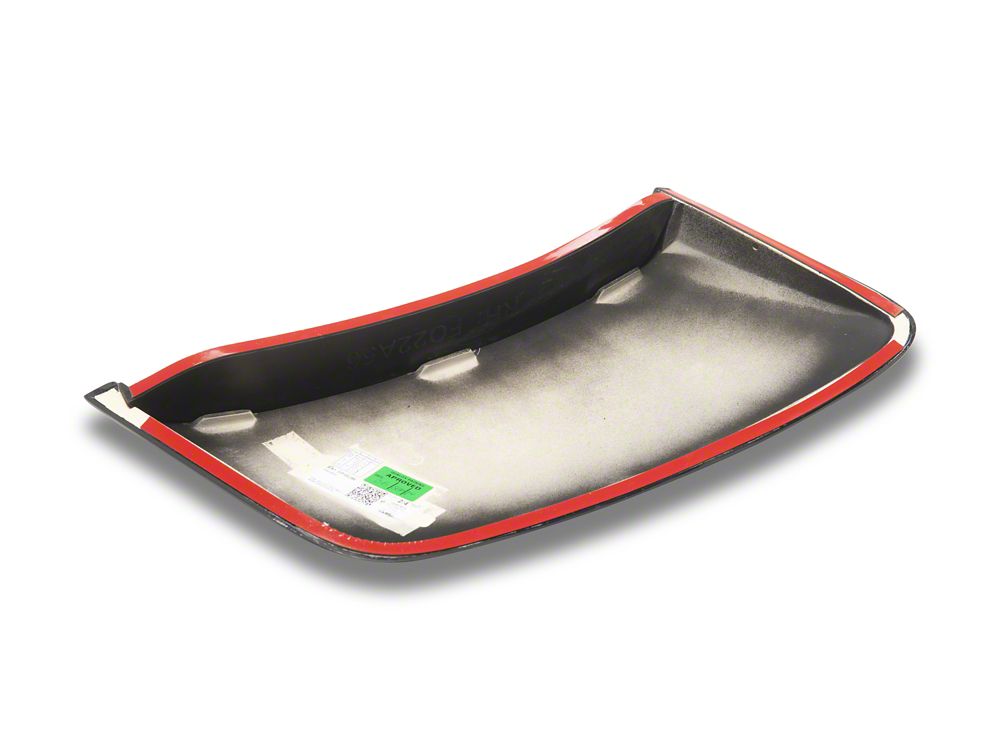 MMD V-Series Side Scoops; Satin Black (15-23 Mustang)