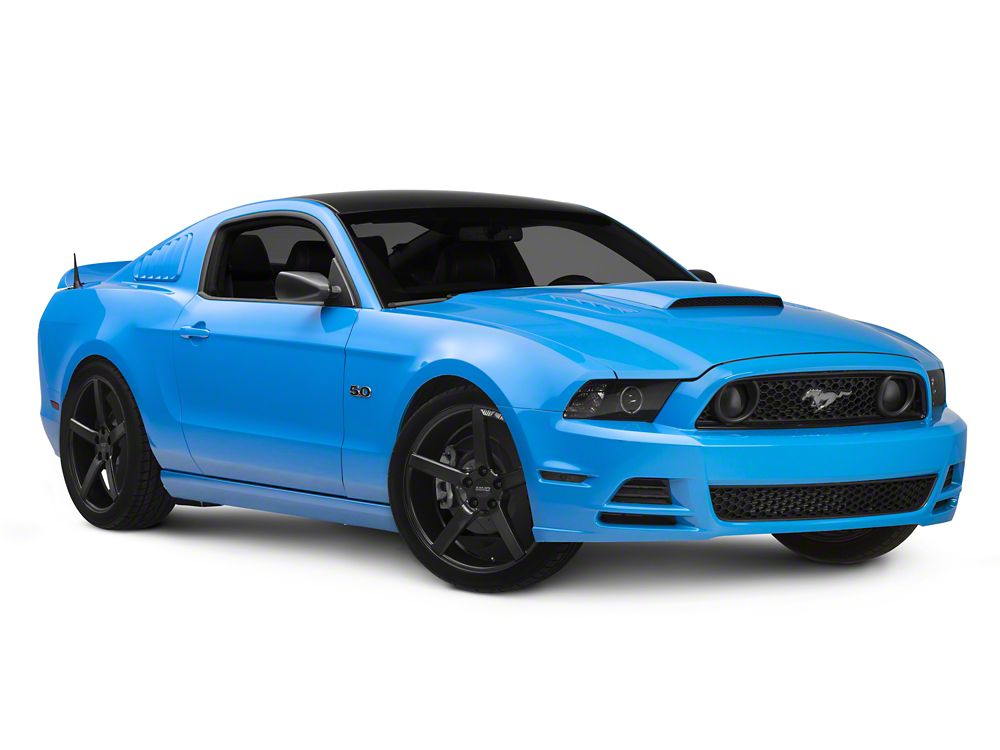 MMD 551C Matte Black 4-Wheel Kit; 20x8.5; 35mm Offset (10-14 Mustang)