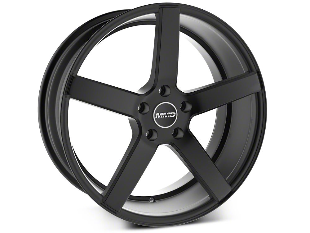 MMD 551C Matte Black 4-Wheel Kit; 20x8.5; 35mm Offset (05-09 Mustang)