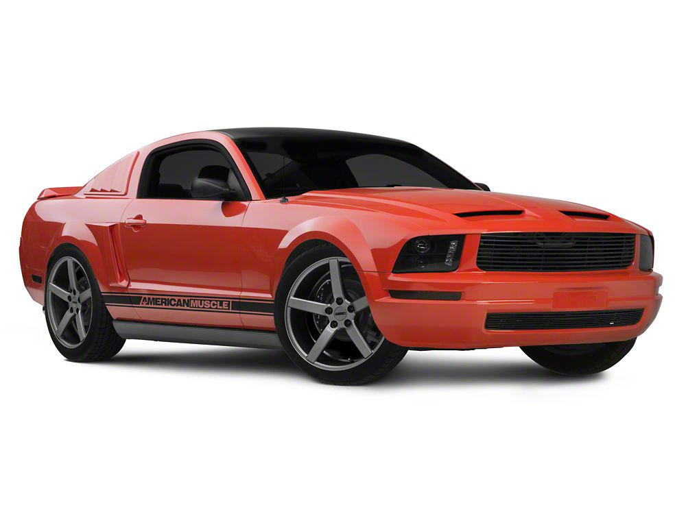 MMD 551C Charcoal 4-Wheel Kit; 20x8.5; 35mm Offset (05-09 Mustang)