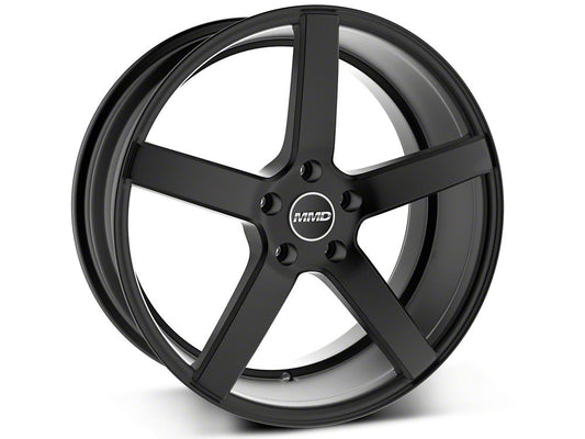 Staggered MMD 551C Matte Black 4-Wheel Kit; 20x8.5/20x10; 35mm Offset (10-14 Mustang)