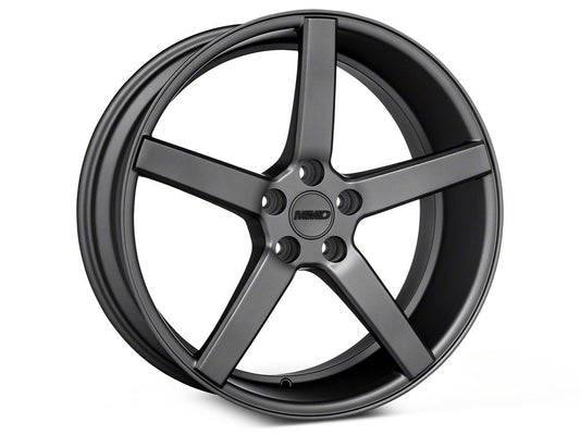 Staggered MMD 551C Charcoal 4-Wheel Kit; 20x8.5/20x10; 35mm Offset (10-14 Mustang)