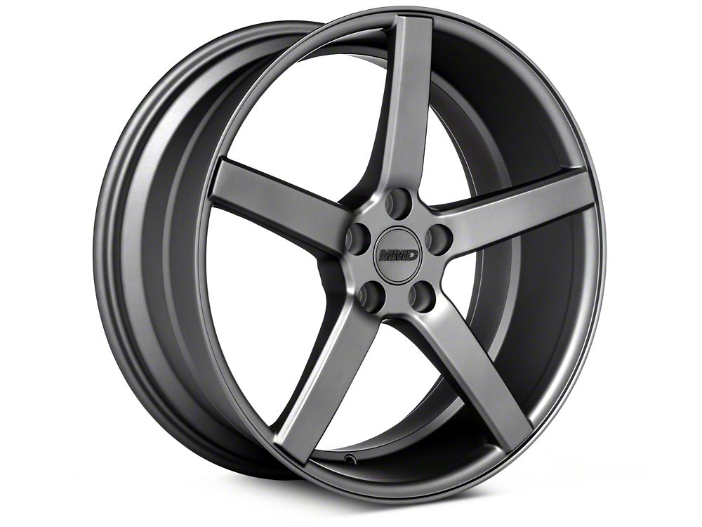 Staggered MMD 551C Charcoal 4-Wheel Kit; 20x8.5/20x10; 35mm Offset (10-14 Mustang)