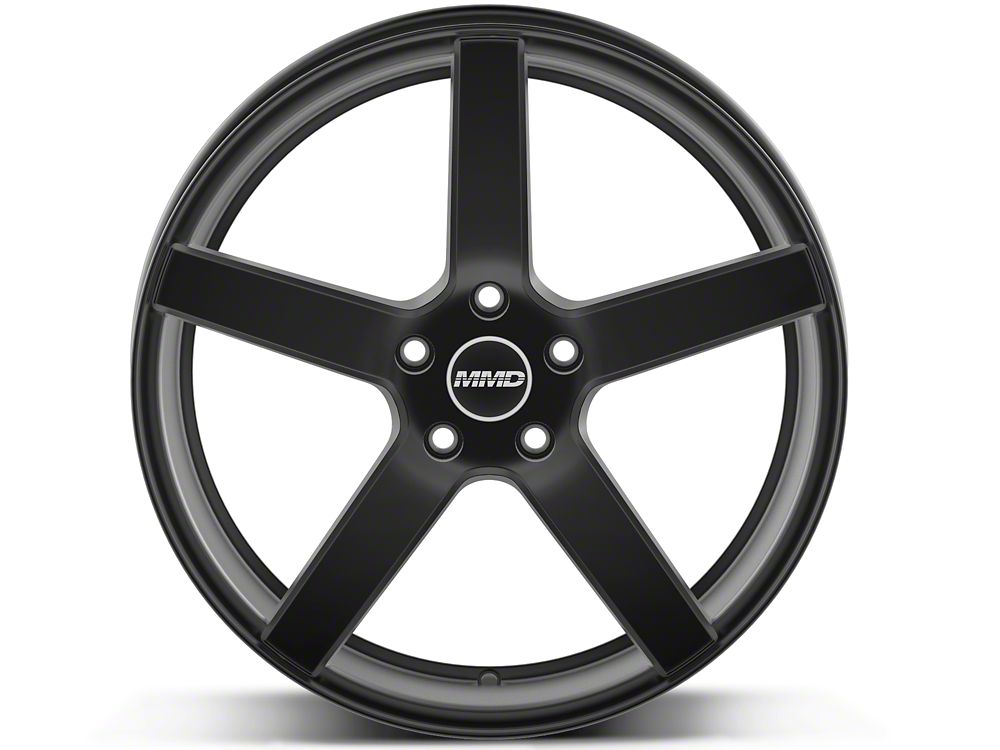 MMD 551C Matte Black 4-Wheel Kit; 20x8.5; 35mm Offset (15-23 Mustang GT, EcoBoost, V6)