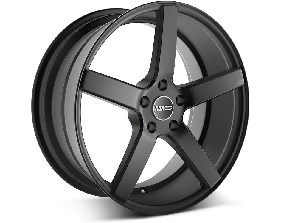 MMD 551C Matte Black 4-Wheel Kit; 20x8.5; 35mm Offset (15-23 Mustang GT, EcoBoost, V6)