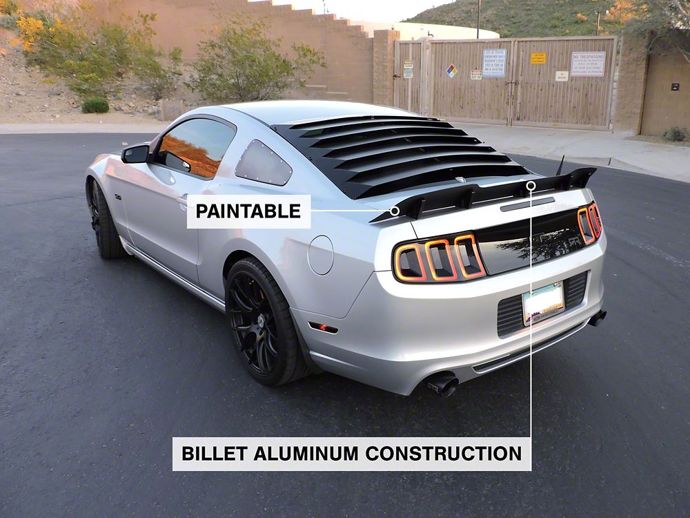 MMD Downforce Aluminum Rear Spoiler (10-14 Mustang)