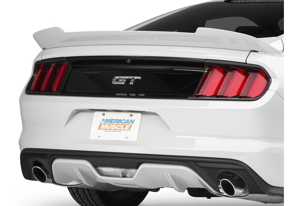 MMD Tail Light Bezels; Carbon Fiber (15-17 Mustang, Excluding 50th Anniversary)